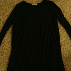 Black elegant tunic